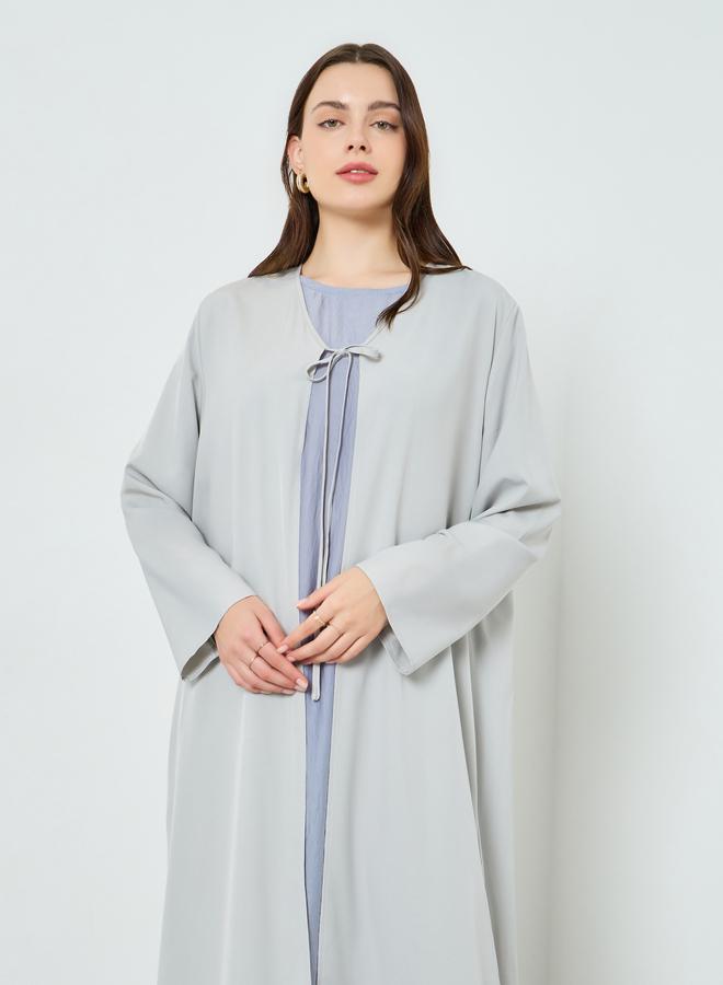 ستايلي كيمونو بتفاصيل رباط أمامي للنساء - Image 2